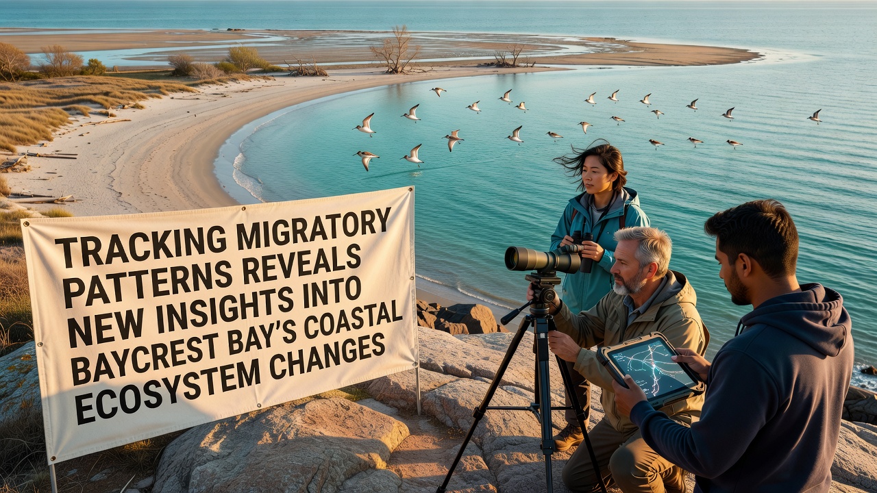 Tracking Migratory Patterns Reveals New Insights into Baycrest Bay's Coastal Ecosystem Changes